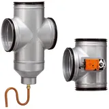 Helios Ventilatoren Steuerung und RohrFormteil LEWT-S+F
