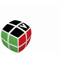 Verdes Innovations V-Cube - Zauberwürfel gewölbt 2x2x2