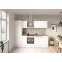 OPTIFIT Küche »Safeli«, Breite 270 cm, wahlweise mit oder ohne Hanseatic-E-Geräte, weiß