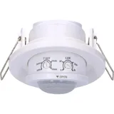 led`s light LED's,ight Einbau-Deckensensor PIR LED + Halogen 360° IP20 Weiß