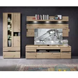 Innostyle Wohnwand (Set, 3 St.), braun