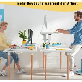 Leitz Ergo Cosy Schreibtischaufsatz grau