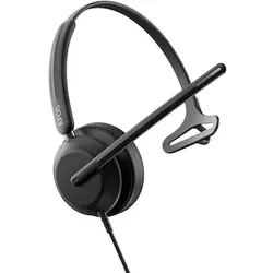 EPOS IMPACT 730T Mono-Headset - MS-Teams-Version, USB-C/-A inkl. Inline-Controller, BrainAdaptTM-Technologie, EPOS AITM, Ideal für Call Centers