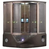 auq2a Duschkabine Hydromassage Massageduschkabine Multifunktionsdusche 150x150 cm,