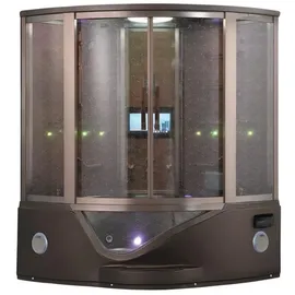 auq2a Duschkabine Hydromassage Massageduschkabine Multifunktionsdusche 150x150 cm,