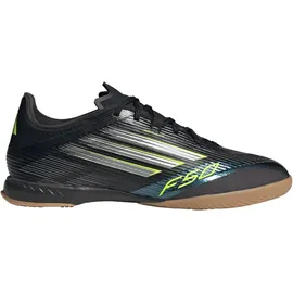 adidas F50 League IN JH7720 - Core black/iron met./lucid lemon 44