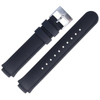 Victorinox Uhrenarmband 13mm Kunststoff Schwarz 4570 schwarz