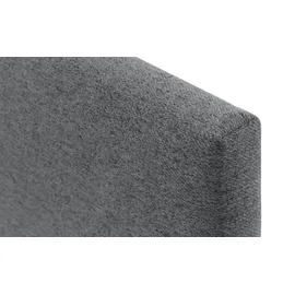 deinbett Boxspringbett ¦ grau ¦ Maße (cm): B: 167 H: 104