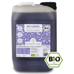 Wolfsbacher Natur Bio Leinöl 5 l