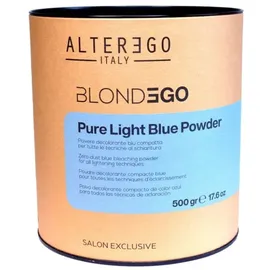 Alterego Blondego Pure Light Blue Powder 500gr - kompaktes blaues Bleichpulver