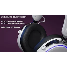 ISY IC 6010 Gaming-Headset Schwarz/Weiß für PS5