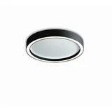 Bopp Led-Deckenleuchte Aura 1 Aluminium schwarz