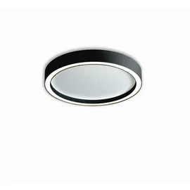 Bopp Led-Deckenleuchte Aura 1 Aluminium schwarz