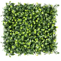 Primaflor Kunstpflanze Pflanzenwand, 50x50cm Moos oder Ilex, Primaflor-Ideen in Textil, Wanddeko, realistische Optik, In- und Outdoor geeignet, UV-beständig grün