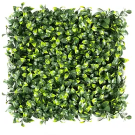 Primaflor Kunstpflanze Pflanzenwand, 50x50cm Moos oder Ilex, Primaflor-Ideen in Textil, Wanddeko, realistische Optik, In- und Outdoor geeignet, UV-beständig grün