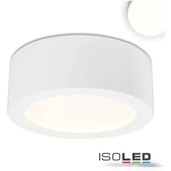 LED Aufbauleuchte LUNA 15W, weiß, rund, DN146, indirektes Licht, neutralweiß