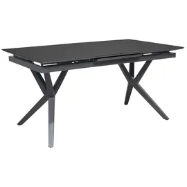 bene living Valor Ausziehtisch 160/210 x 90 x 76 cm Grau