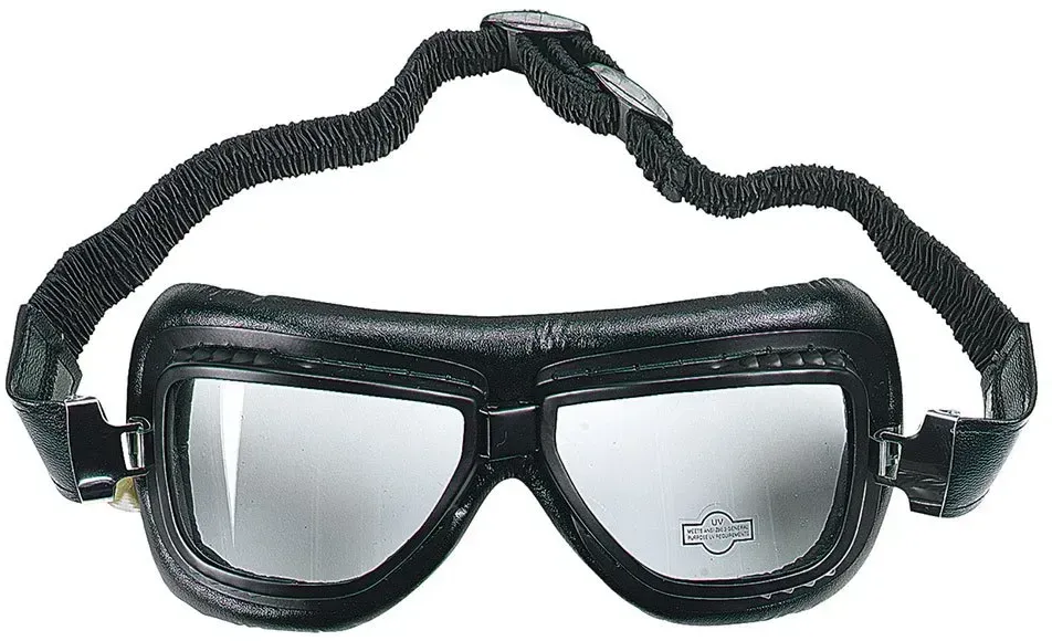 Booster Flying Tiger Offroad-brille - Black - Clear/CAT0