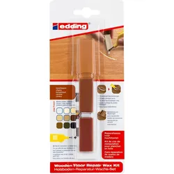 edding 8902 Holzboden-Reparatur-Wachs-Set kirschbaum (3er Blister)