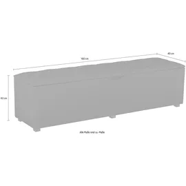 Home Affaire Truhenbank Braun 160 x 42 x 40 cm