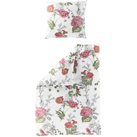 Traumschlaf Hannah Floral Rot 155 x 220 cm + 80 x 80 cm