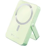 Verbatim Power Bank mit Standfuß mag.wireless 10000mA grün 32259