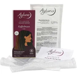 Ayluna Pflanzenhaarfarbe Kaffeebraun 100 g