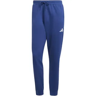 Adidas Herren Essentials FEELCOZY Fleece Pant, Dark Blue/White, XXL