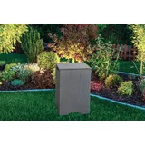 Gardenforma Abdeckung für 11kg Gasflaschen, Beton-Optik space grey Faser-Beton