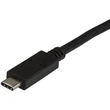 Startech USB-A auf USB-C 0,5 m Schwarz