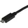 Startech USB-A auf USB-C 0,5 m Schwarz