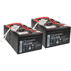 Ersatz-Akku für APC-Back-UPS RBC12 fertiges Batterie Modul zum Austausch Plug & Play