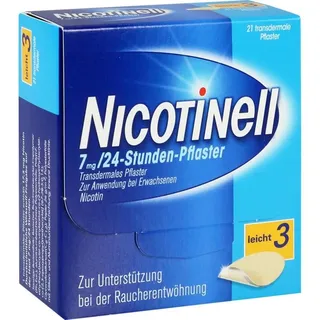 Nicotinell  24-Stunden 7 mg Pflaster 21 St.