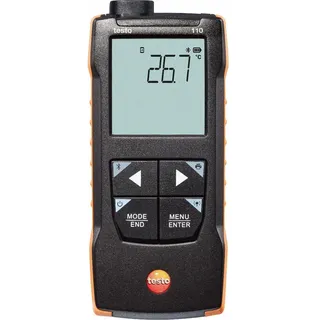 TESTO Testo, 110 Temperatur-Messgerät -200 - +800 °C Fühler-Typ NTC, Pt100