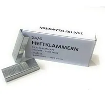 SOENNECKEN Heftklammern 24/6 verzinkt 1000 Stück