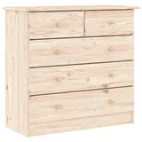 vidaXL Kommode Alta 77 x 73 x 35 cm Beige
