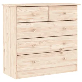 vidaXL Kommode Alta 77 x 73 x 35 cm Beige