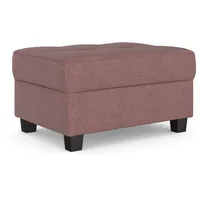 DOMO collection Polsterhocker »Florentina«, lila