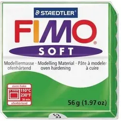 RAYHER 34017422 Fimo soft Modelliermasse, grasgrün, 8020-53, 57g