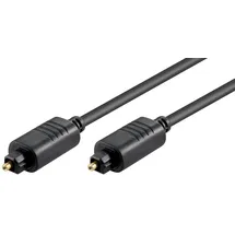 MicroConnect Digitales Audio-Kabelkit TOSLINK-Stecker - TOSLINK-Stecker 1,0m (TT610BKAD)