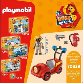 Playmobil Duck On Call Mini-Auto Feuerwehr 70828