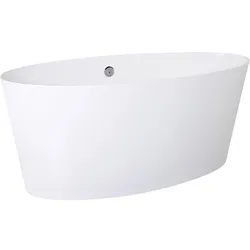 Badewanne Ovo, freistehend (Ausführung: Badewanne OVO 1593x650x720mm 310l Mineralguss weiß)