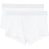 Marc O'Polo Iconic Rib Boxershorts Weiß XXL 2er Pack