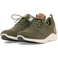 Mustang Herren Sneaker Grün (Khaki 777), 45