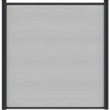 T&J WPC Steckzaunset 175 x 172 cm Smoke White