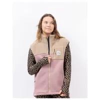 Eivy Lumberjackie Sherpa Weste in sand faded Woodrose -
