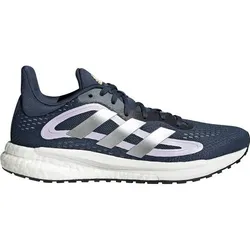 ADIDAS adidas Damen Laufschuhe SOLAR GLIDE 4, CRENAV/SILVMT/PRPTNT, 39 1⁄3