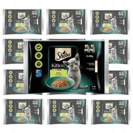 Sheba Kitten Nassfutter Lachs und Huhn 20 Beutel à 85 g