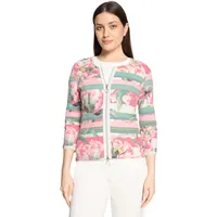 Betty Barclay Shirtjacke mit Rippenstruktur Rosé 44