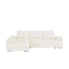 Switch Eckcouch Flachgewebe 3-Sitzer Beige